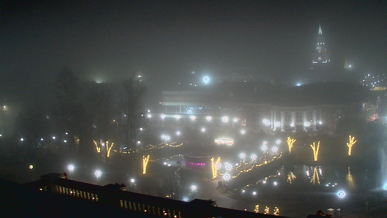 Thumbnail for current weather camera view from High Point University in High Point, North Carolina