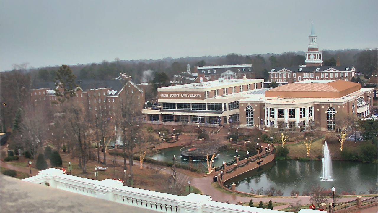 Thumbnail for current weather camera view from High Point University in High Point, North Carolina