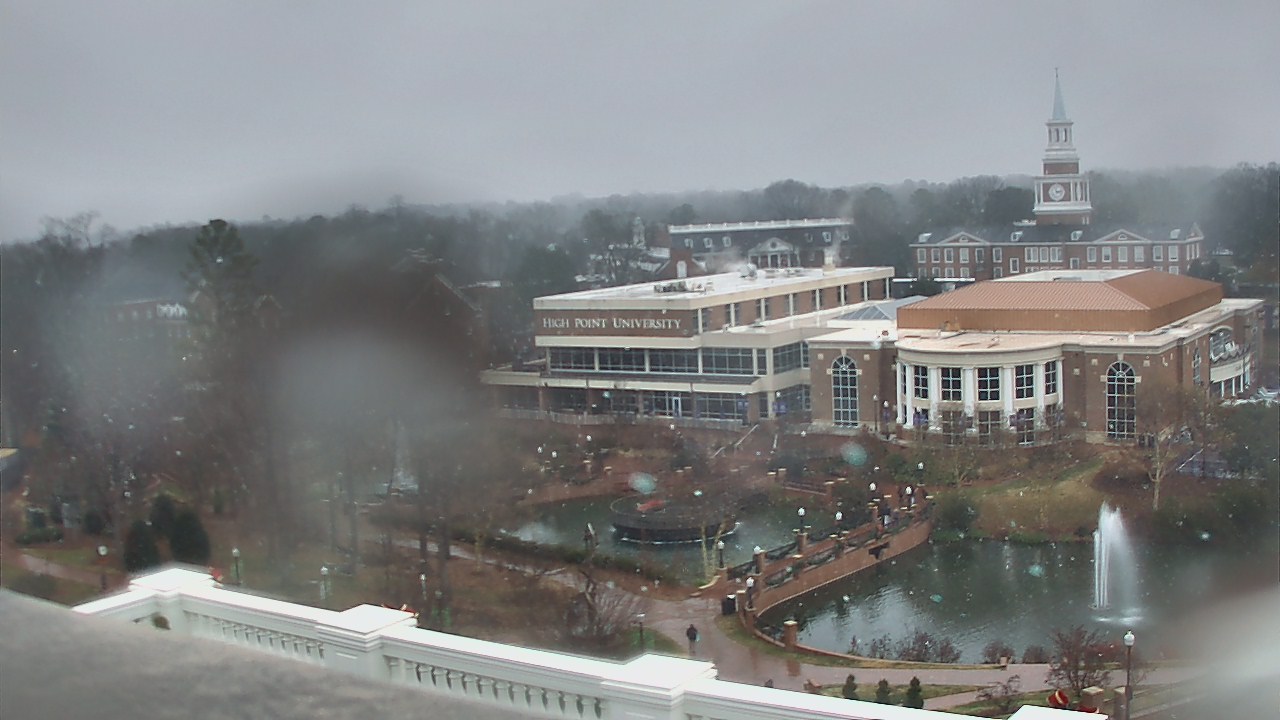Thumbnail for current weather camera view from High Point University in High Point, North Carolina