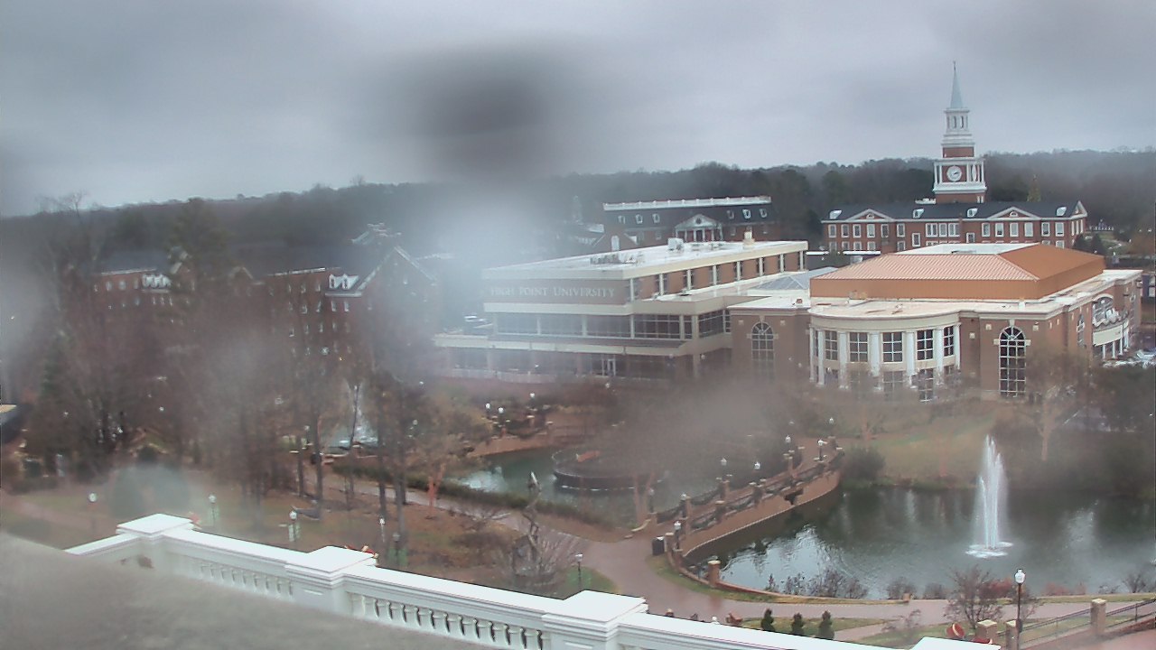 Thumbnail for current weather camera view from High Point University in High Point, North Carolina