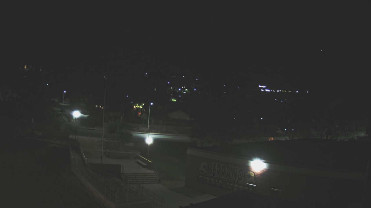 Thumbnail for current weather camera view from Serrano MS in San Bernardino, California