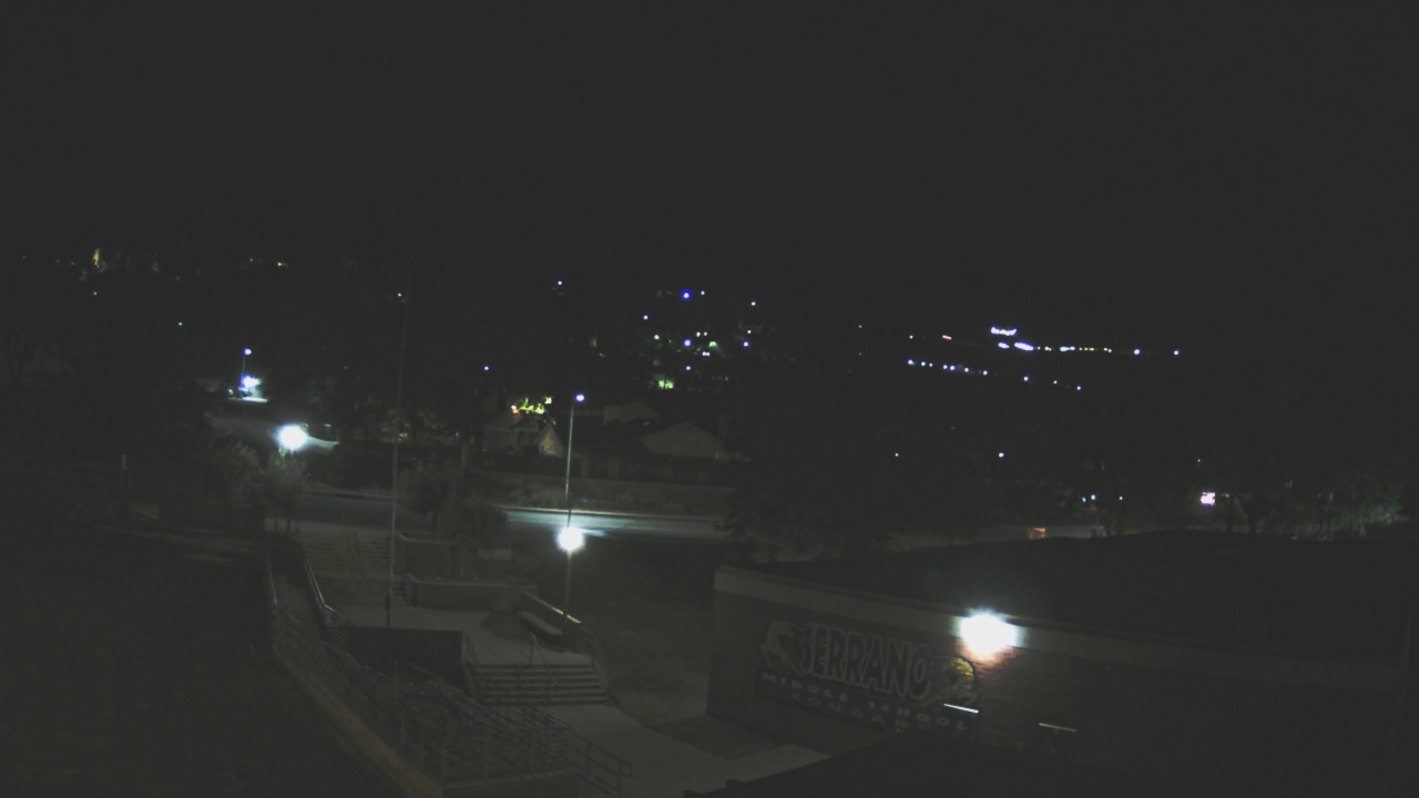 Thumbnail for current weather camera view from Serrano MS in San Bernardino, California