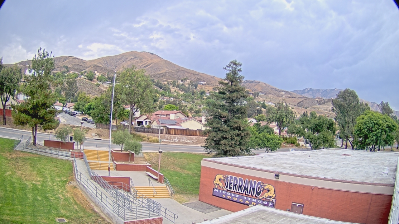 Thumbnail for current weather camera view from Serrano MS in San Bernardino, California