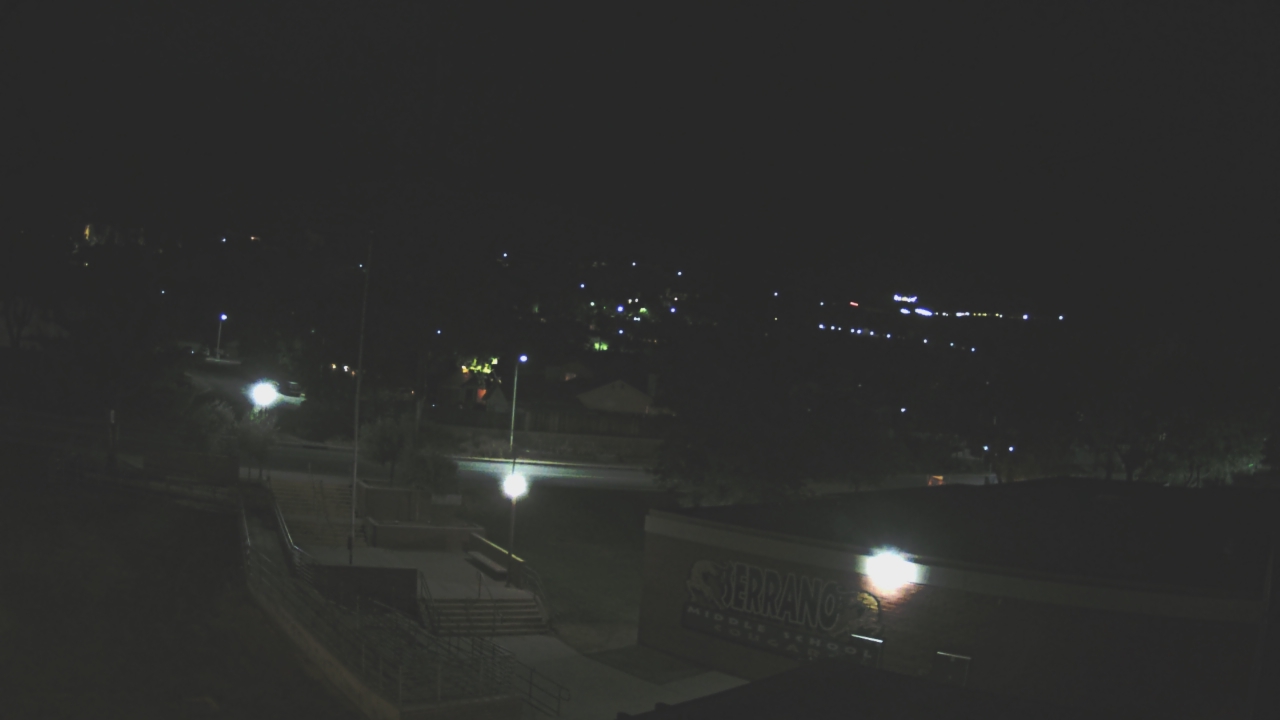 Thumbnail for current weather camera view from Serrano MS in San Bernardino, California