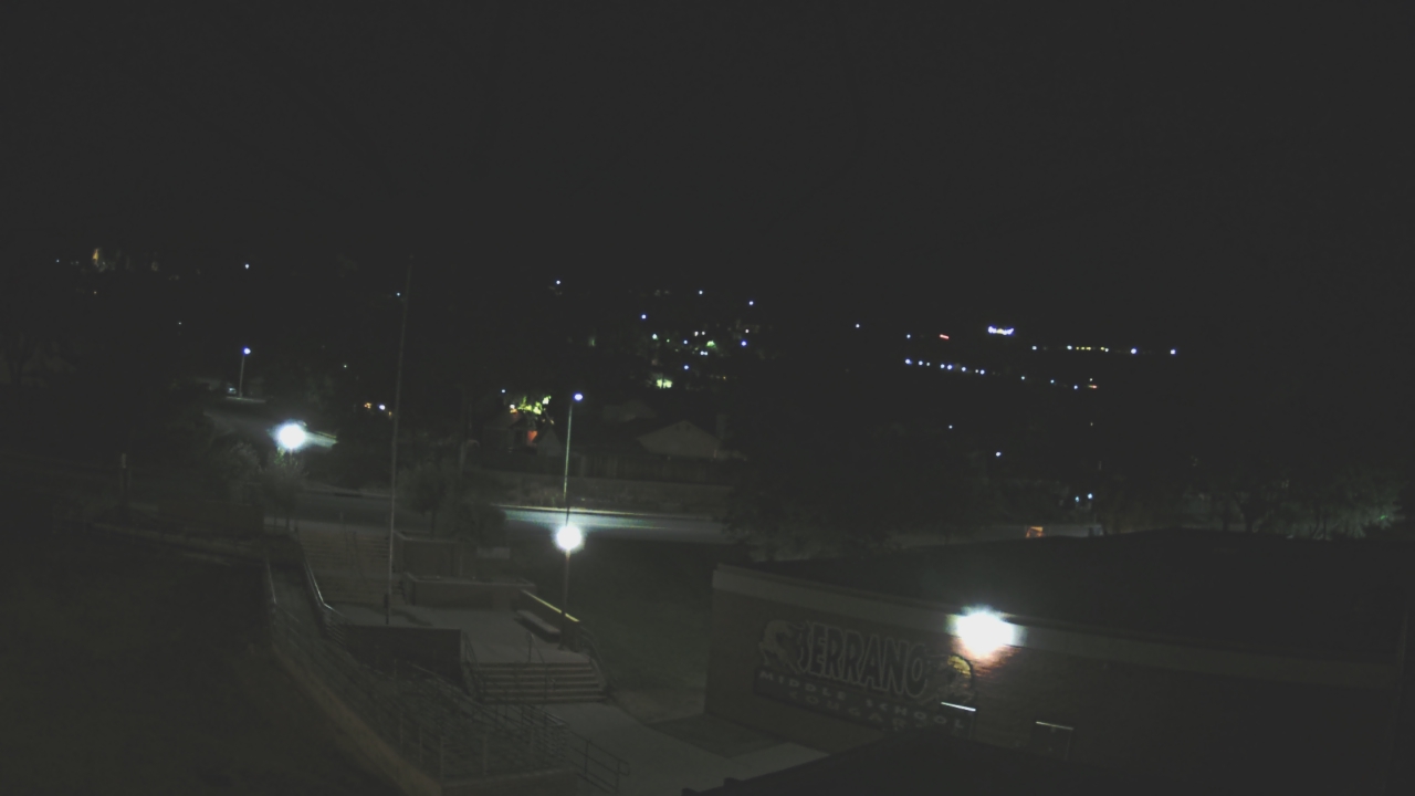 Thumbnail for current weather camera view from Serrano MS in San Bernardino, California