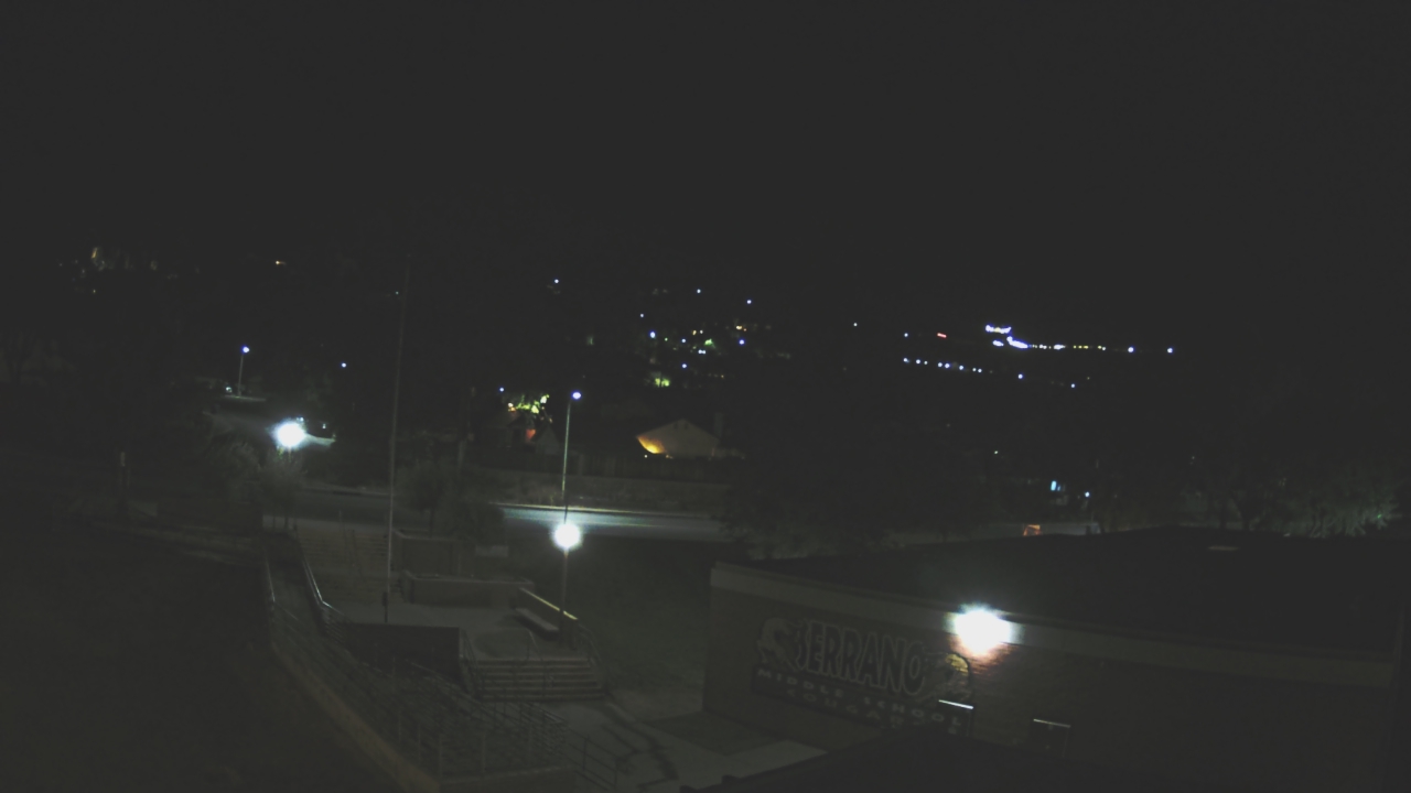 Thumbnail for current weather camera view from Serrano MS in San Bernardino, California