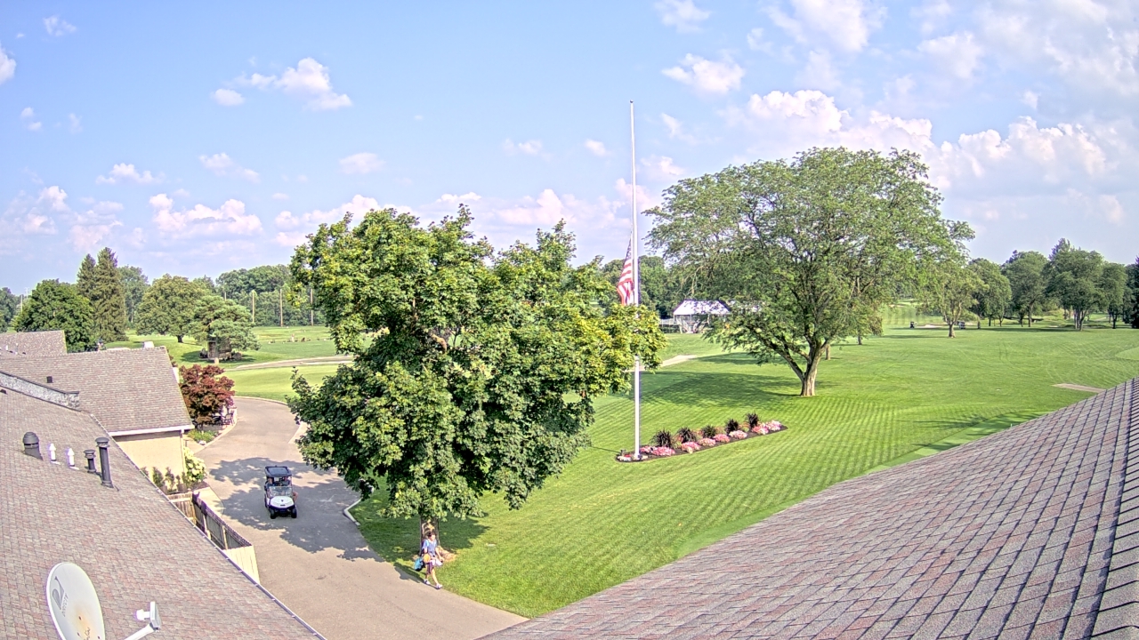 Thumbnail for current weather camera view from Highland Meadows Golf Club in Sylvania, Ohio