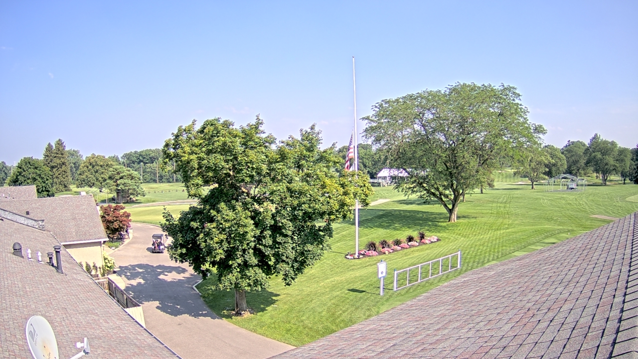 Thumbnail for current weather camera view from Highland Meadows Golf Club in Sylvania, Ohio