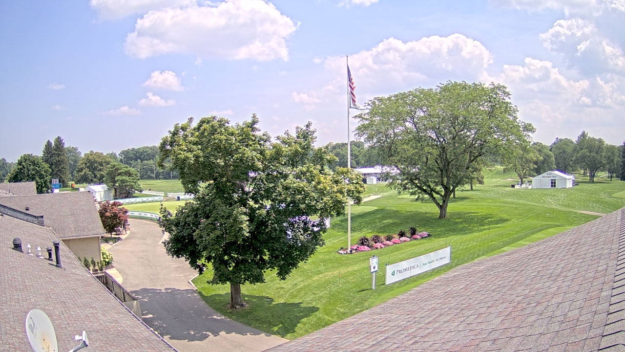 Thumbnail for current weather camera view from Highland Meadows Golf Club in Sylvania, Ohio
