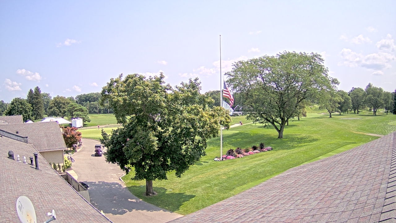 Thumbnail for current weather camera view from Highland Meadows Golf Club in Sylvania, Ohio