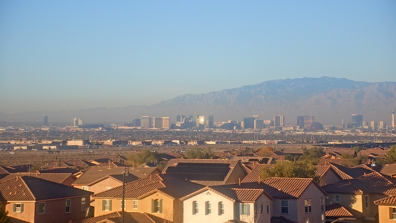 Thumbnail for current weather camera view from Robert and Sandy Ellis ES in Henderson, Nevada