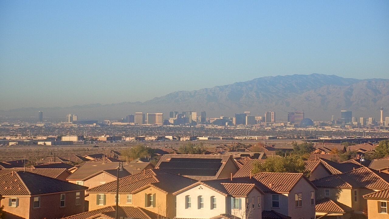 Thumbnail for current weather camera view from Robert and Sandy Ellis ES in Henderson, Nevada