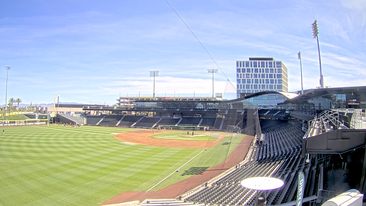 Thumbnail for current weather camera view from Las Vegas Ballpark in Summerlin South, Nevada