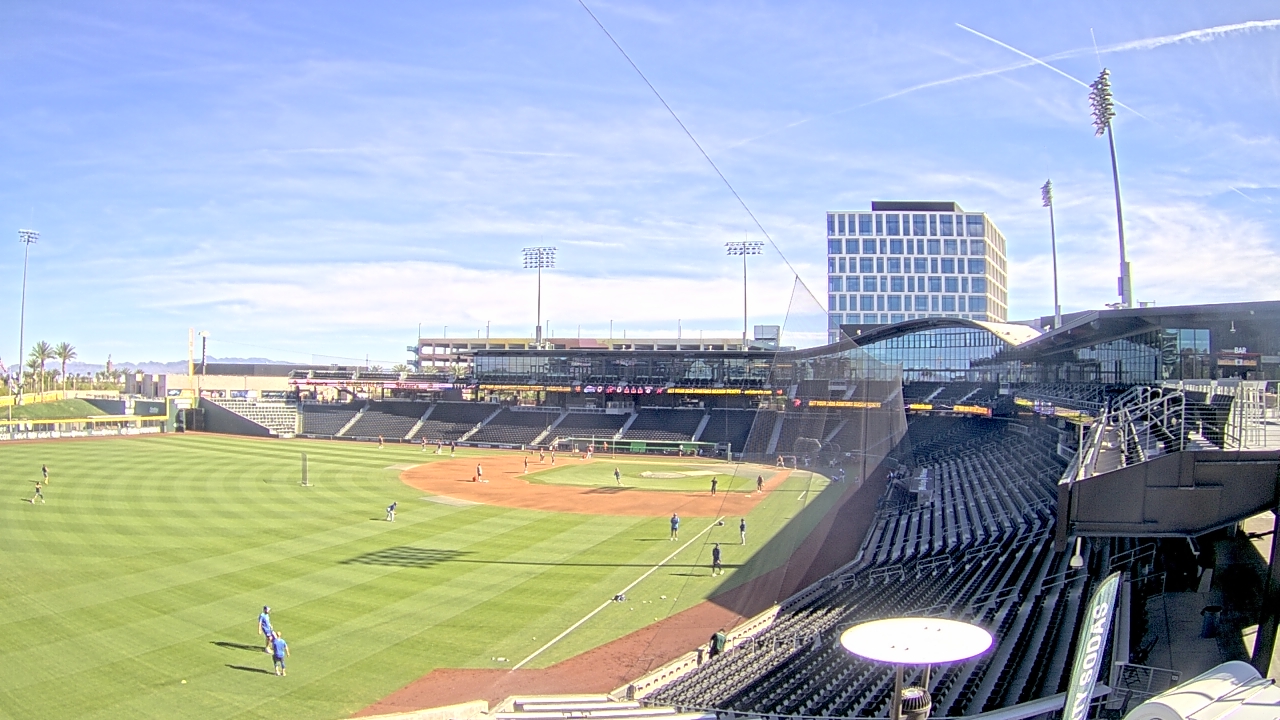 Thumbnail for current weather camera view from Las Vegas Ballpark in Summerlin South, Nevada