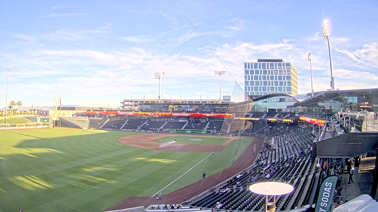 Thumbnail for current weather camera view from Las Vegas Ballpark in Summerlin South, Nevada