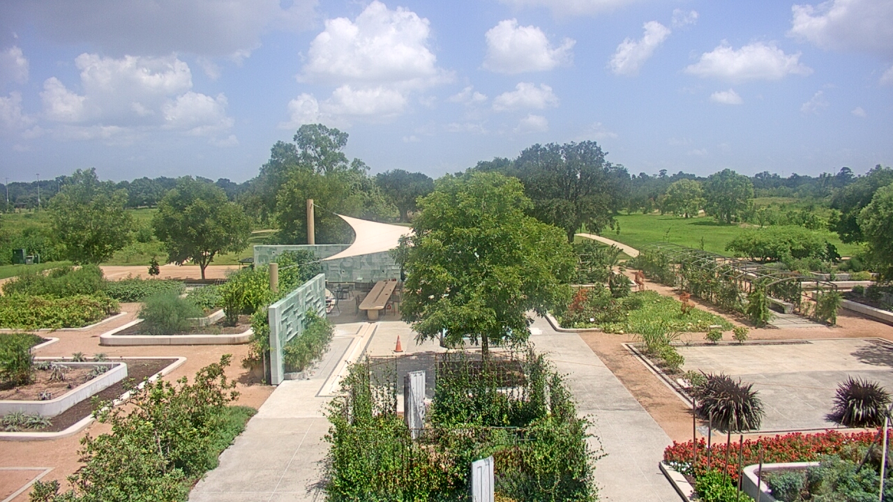 Thumbnail for current weather camera view from Houston Botanic Garden in Houston, Texas