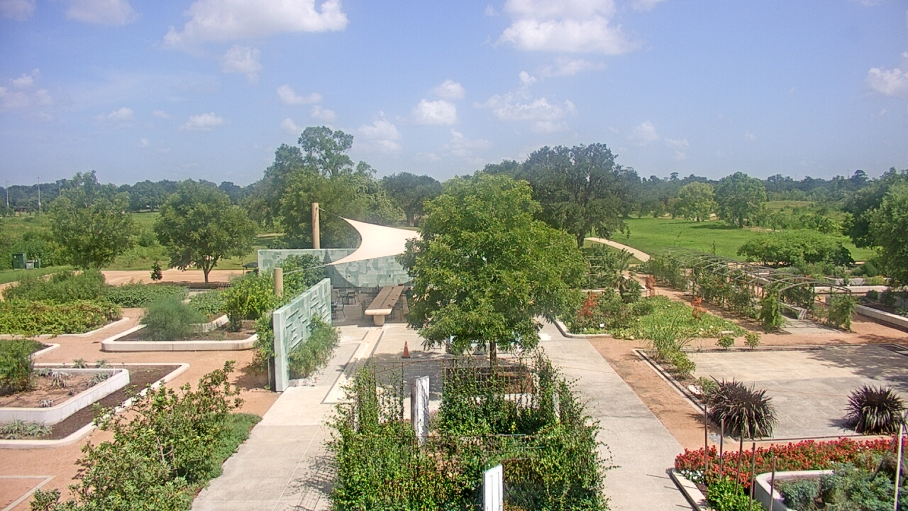 Thumbnail for current weather camera view from Houston Botanic Garden in Houston, Texas