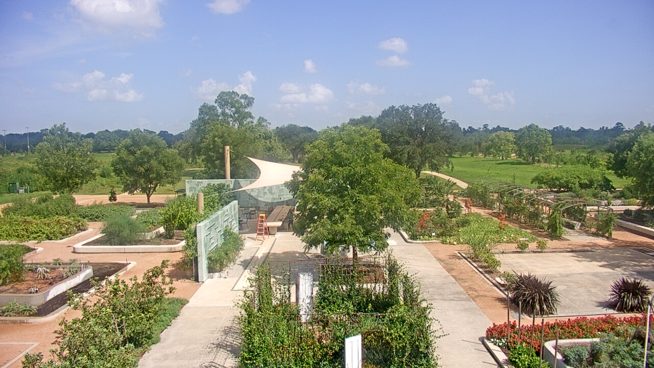 Thumbnail for current weather camera view from Houston Botanic Garden in Houston, Texas