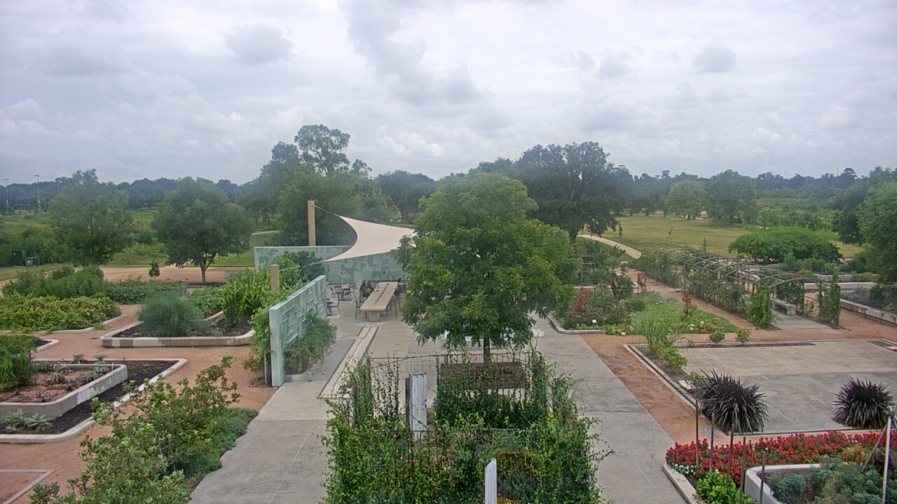 Thumbnail for current weather camera view from Houston Botanic Garden in Houston, Texas