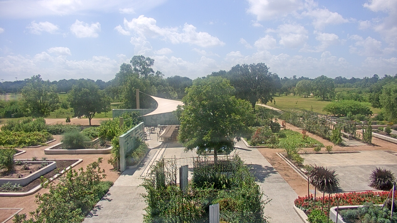 Thumbnail for current weather camera view from Houston Botanic Garden in Houston, Texas