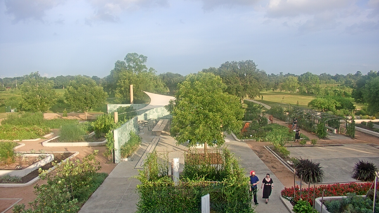 Thumbnail for current weather camera view from Houston Botanic Garden in Houston, Texas