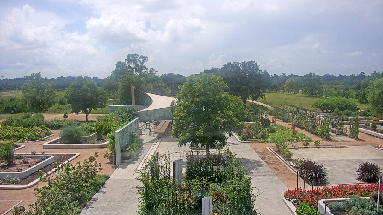 Thumbnail for current weather camera view from Houston Botanic Garden in Houston, Texas