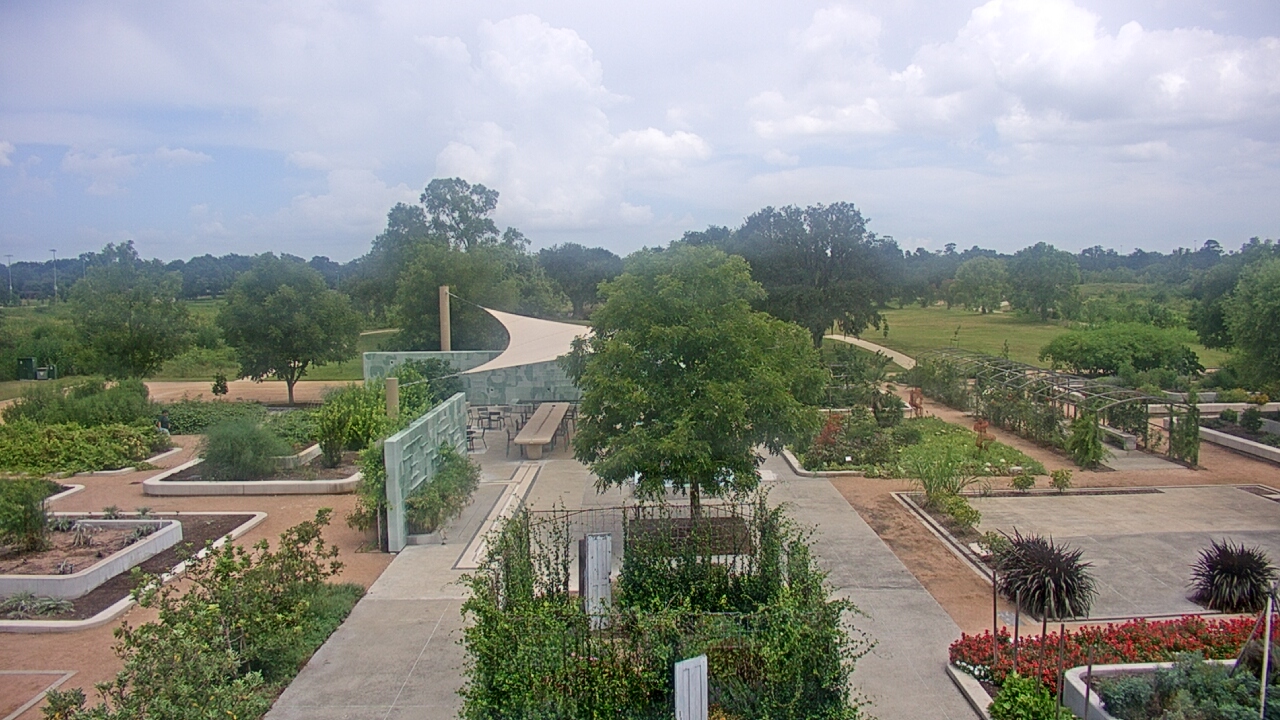 Thumbnail for current weather camera view from Houston Botanic Garden in Houston, Texas