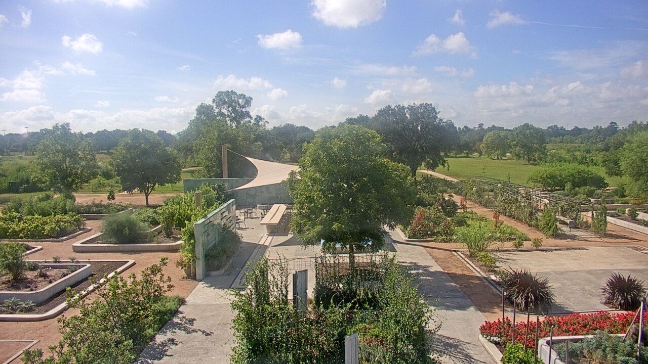 Thumbnail for current weather camera view from Houston Botanic Garden in Houston, Texas