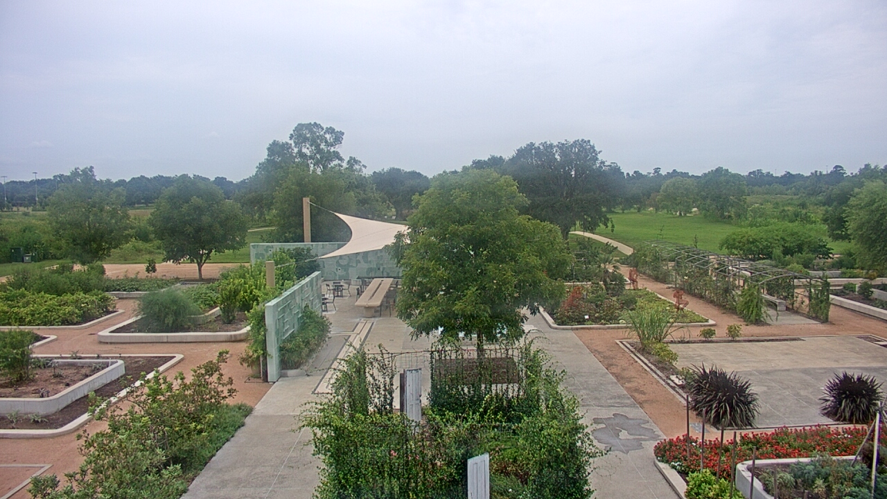 Thumbnail for current weather camera view from Houston Botanic Garden in Houston, Texas