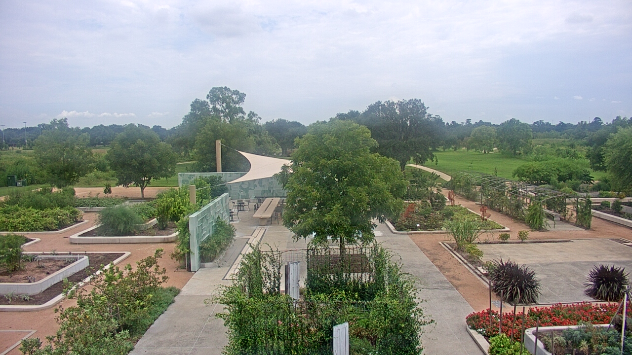 Thumbnail for current weather camera view from Houston Botanic Garden in Houston, Texas
