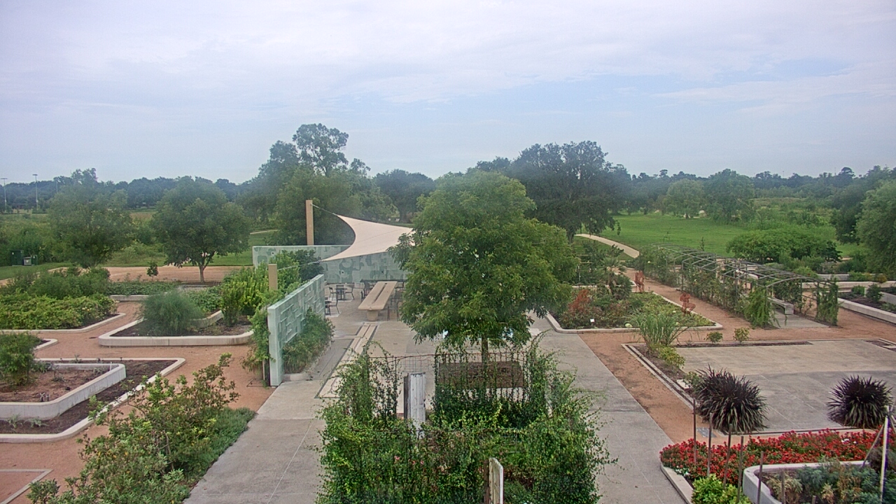 Thumbnail for current weather camera view from Houston Botanic Garden in Houston, Texas