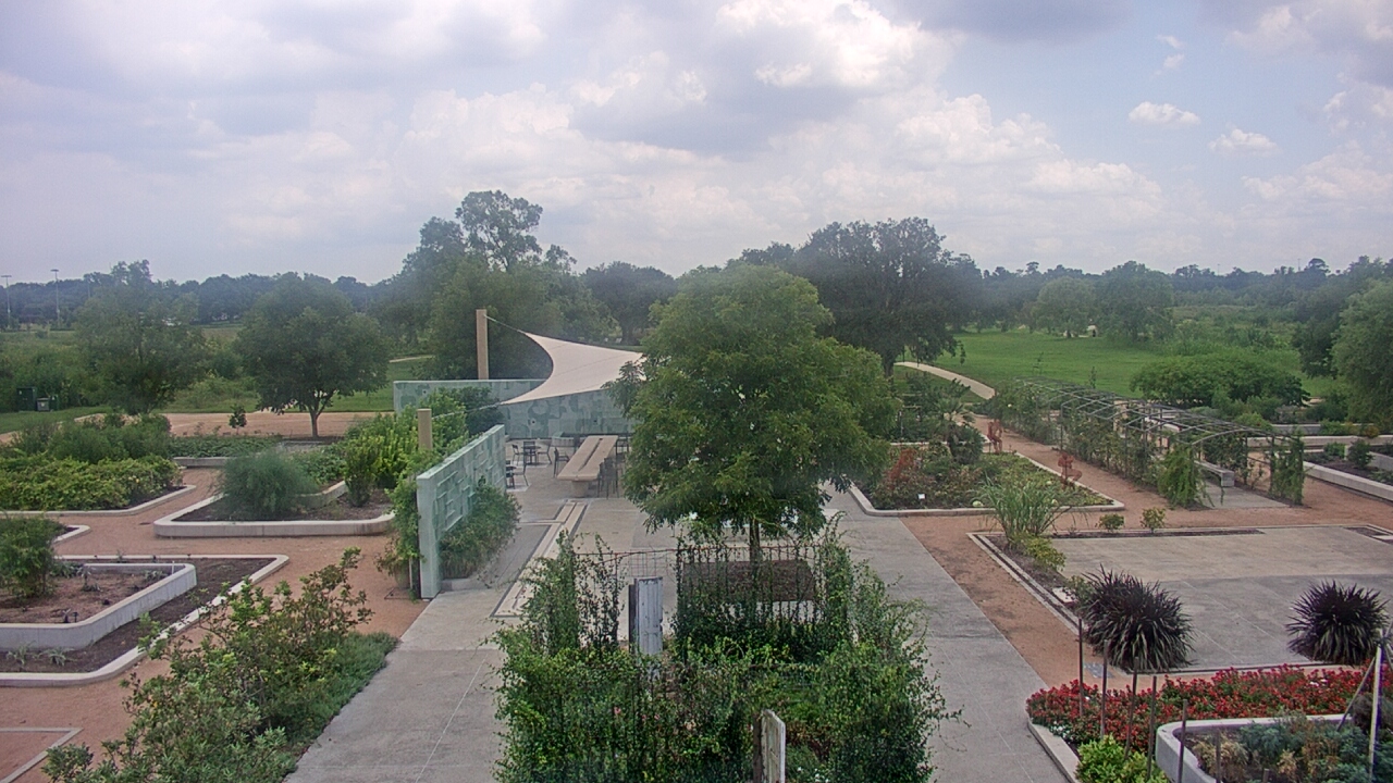 Thumbnail for current weather camera view from Houston Botanic Garden in Houston, Texas