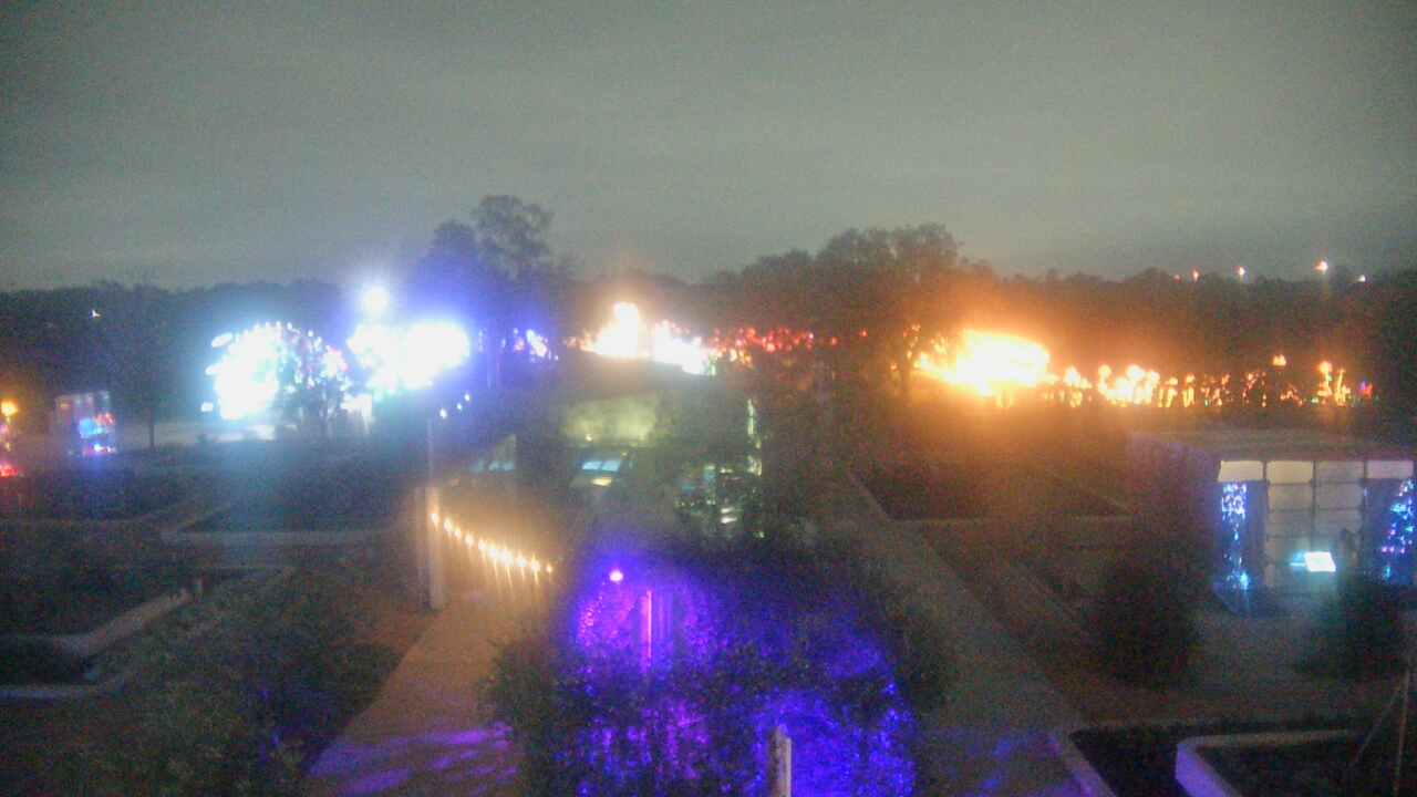 Thumbnail for current weather camera view from Houston Botanic Garden in Houston, Texas
