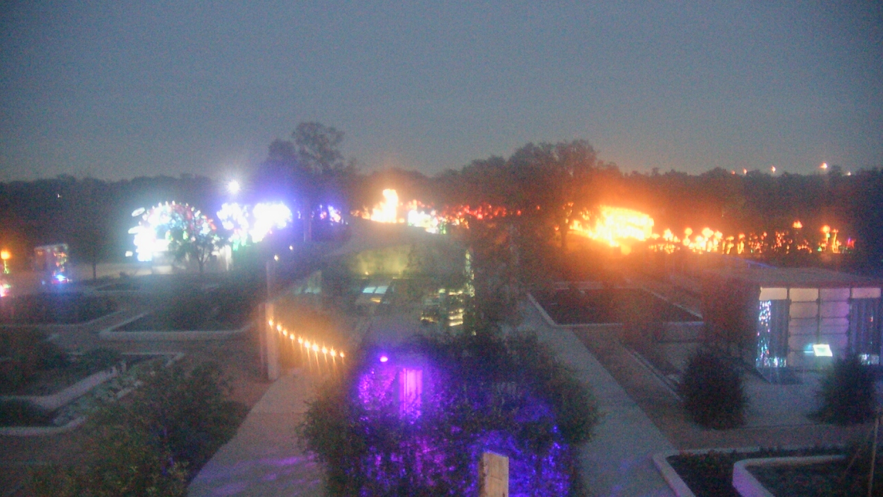 Thumbnail for current weather camera view from Houston Botanic Garden in Houston, Texas