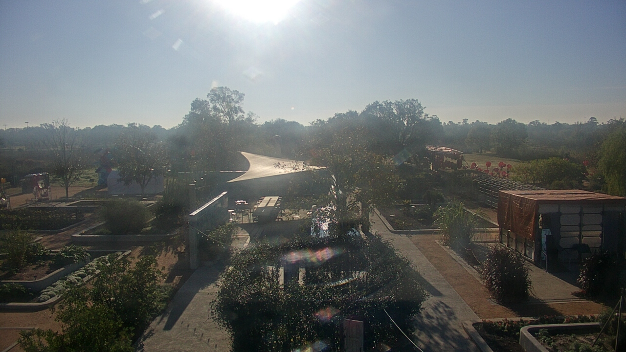 Thumbnail for current weather camera view from Houston Botanic Garden in Houston, Texas