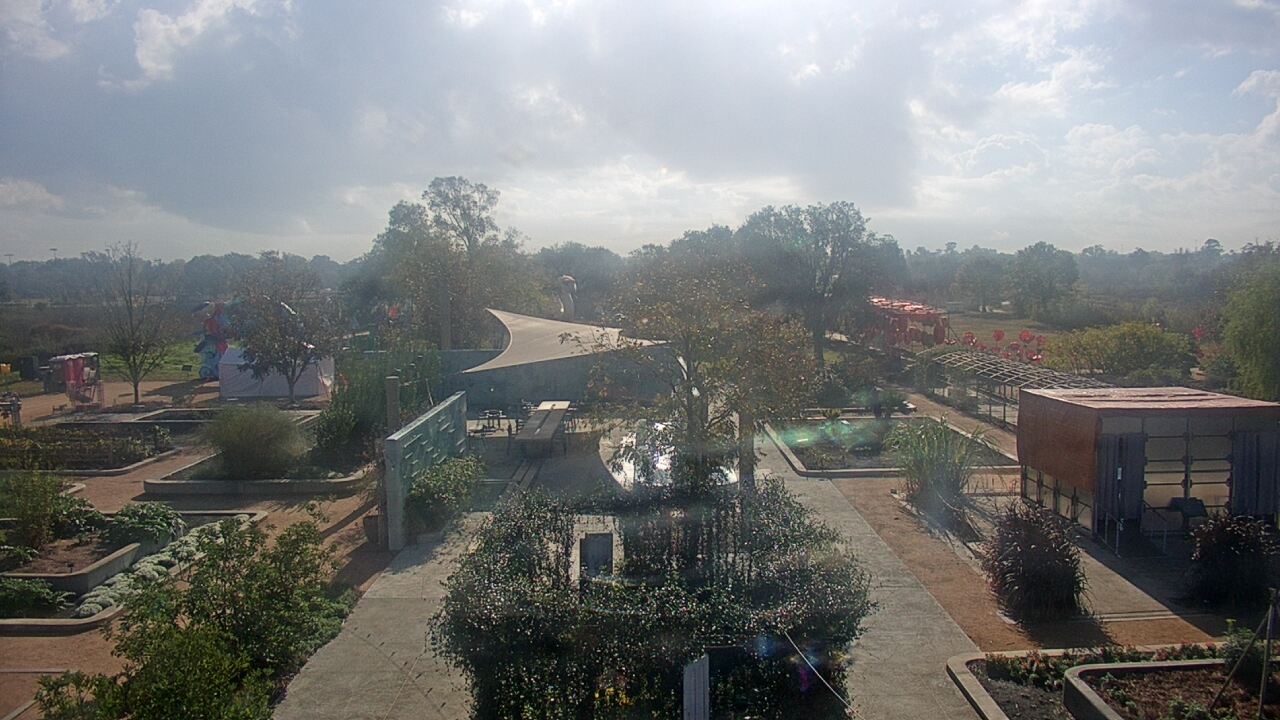 Thumbnail for current weather camera view from Houston Botanic Garden in Houston, Texas