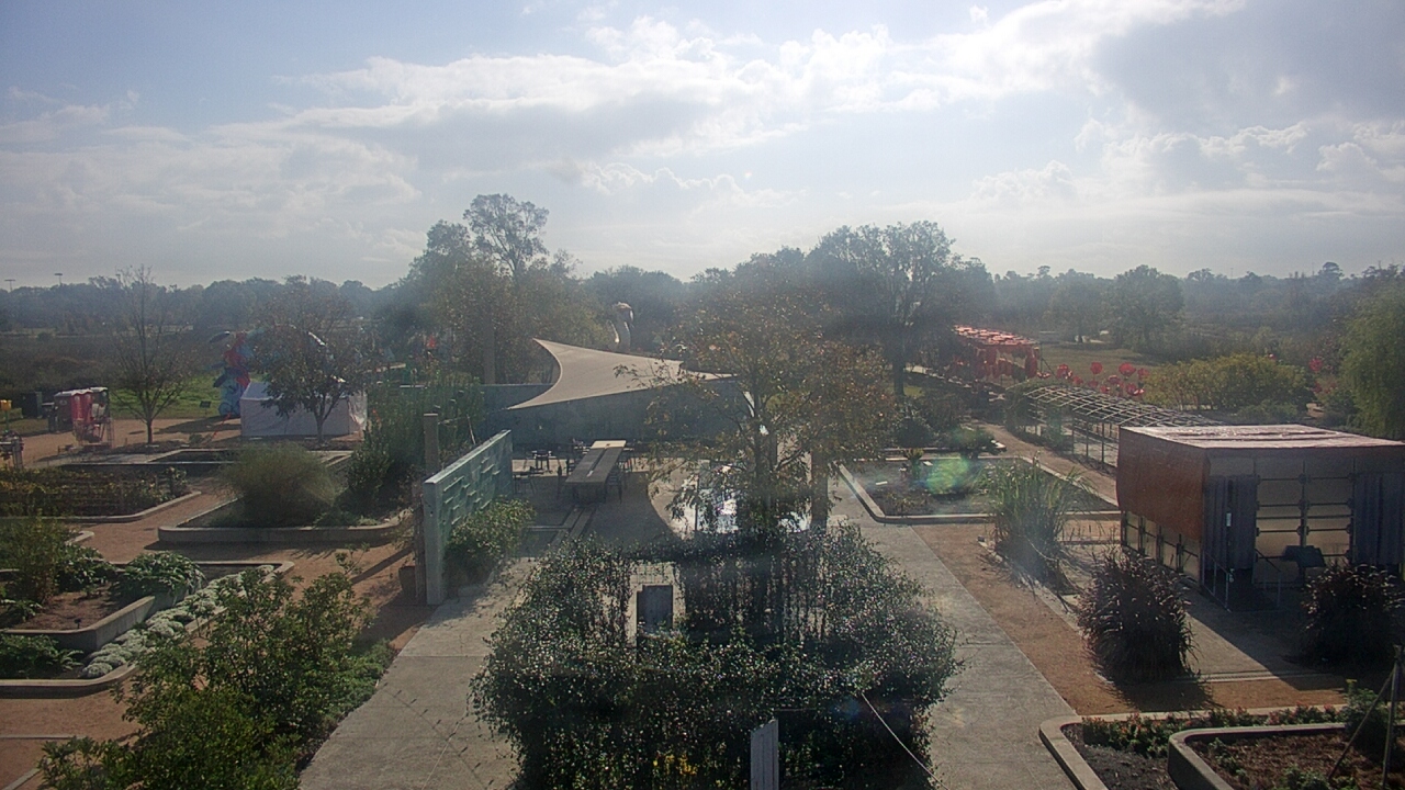 Thumbnail for current weather camera view from Houston Botanic Garden in Houston, Texas