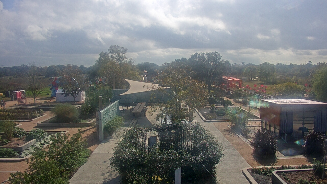 Thumbnail for current weather camera view from Houston Botanic Garden in Houston, Texas