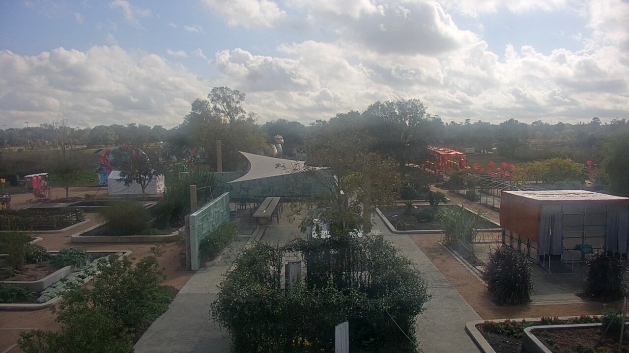 Thumbnail for current weather camera view from Houston Botanic Garden in Houston, Texas