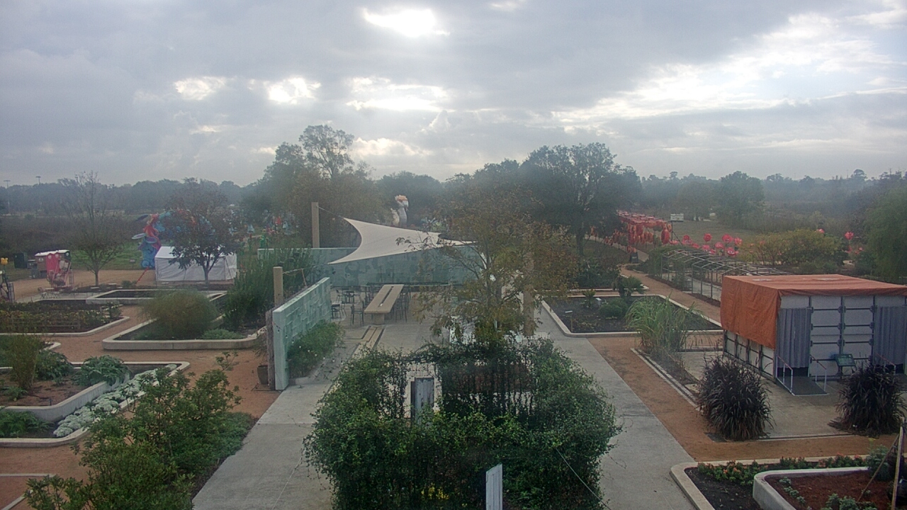 Thumbnail for current weather camera view from Houston Botanic Garden in Houston, Texas