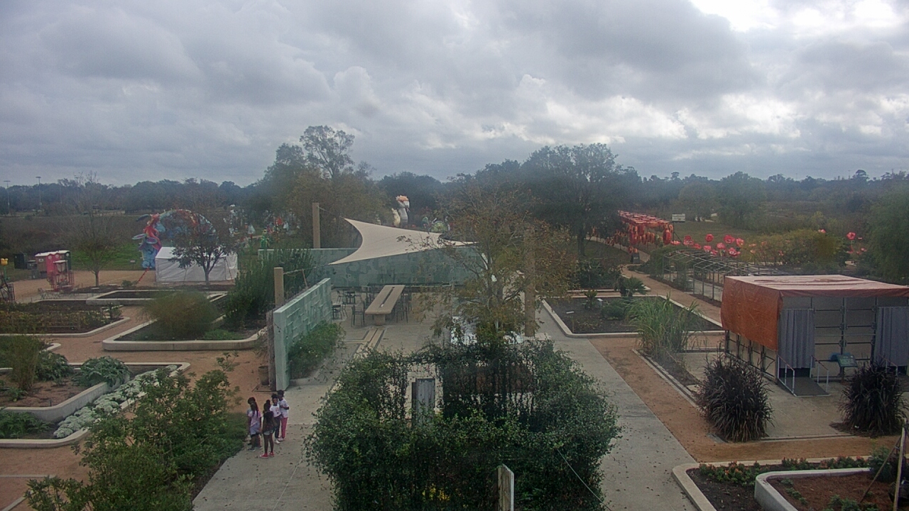 Thumbnail for current weather camera view from Houston Botanic Garden in Houston, Texas