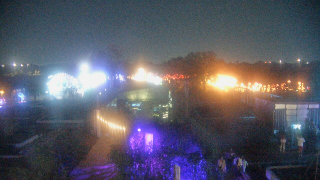 Thumbnail for current weather camera view from Houston Botanic Garden in Houston, Texas