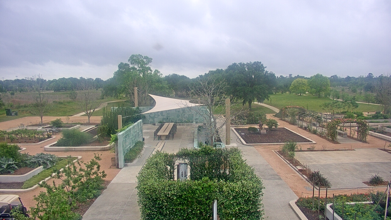 Thumbnail for current weather camera view from Houston Botanic Garden in Houston, Texas