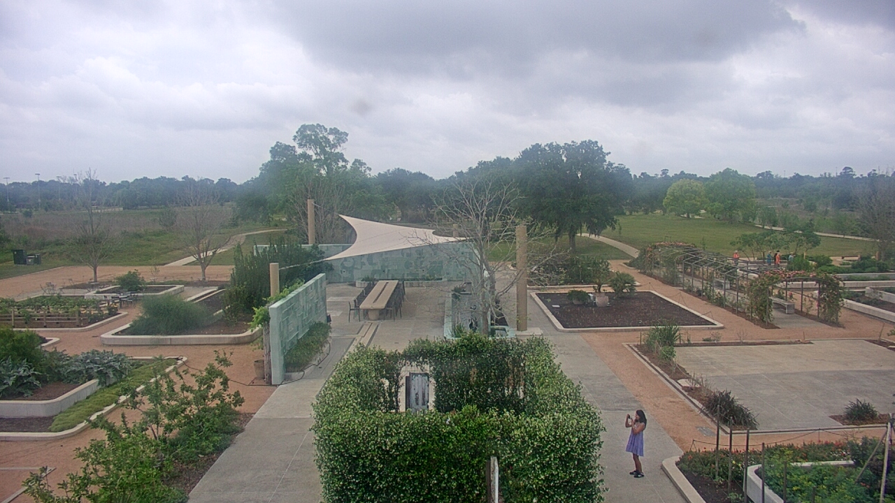 Thumbnail for current weather camera view from Houston Botanic Garden in Houston, Texas