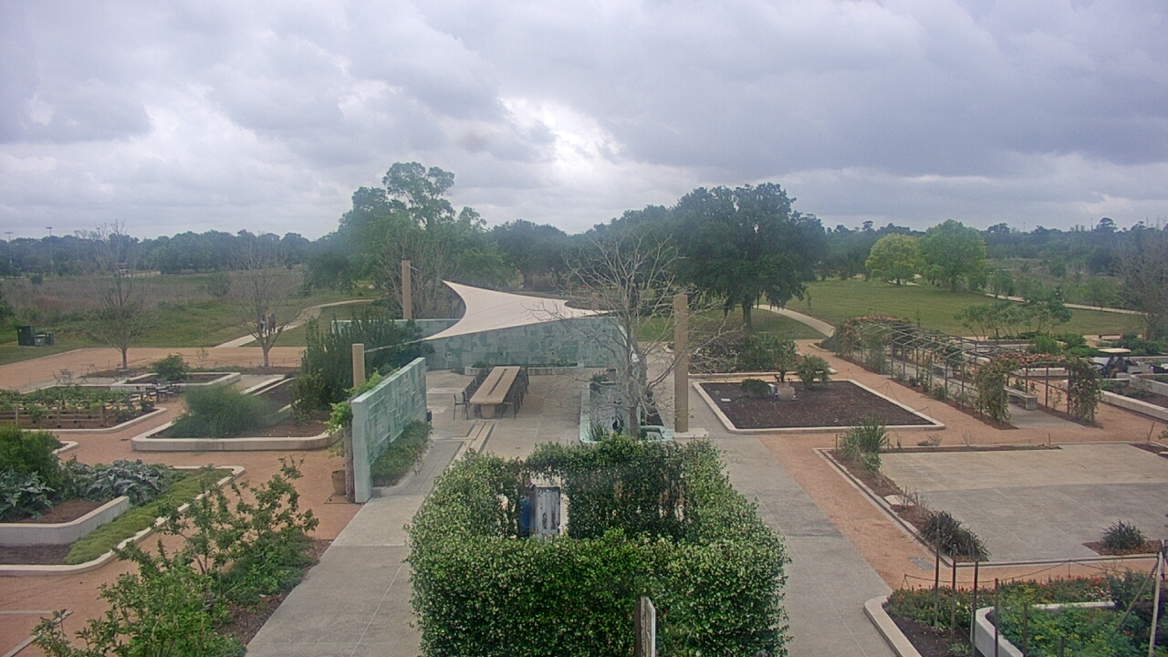 Thumbnail for current weather camera view from Houston Botanic Garden in Houston, Texas
