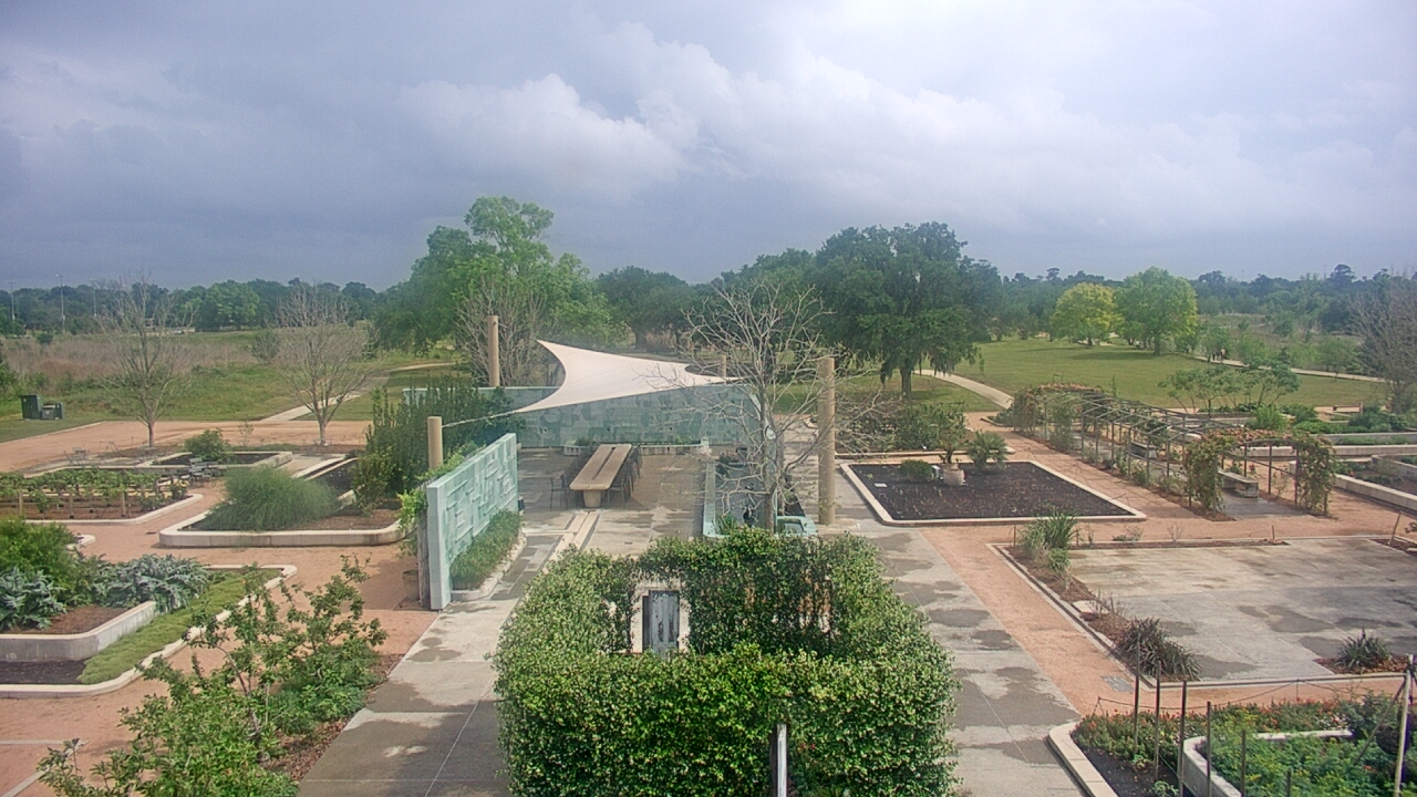 Thumbnail for current weather camera view from Houston Botanic Garden in Houston, Texas