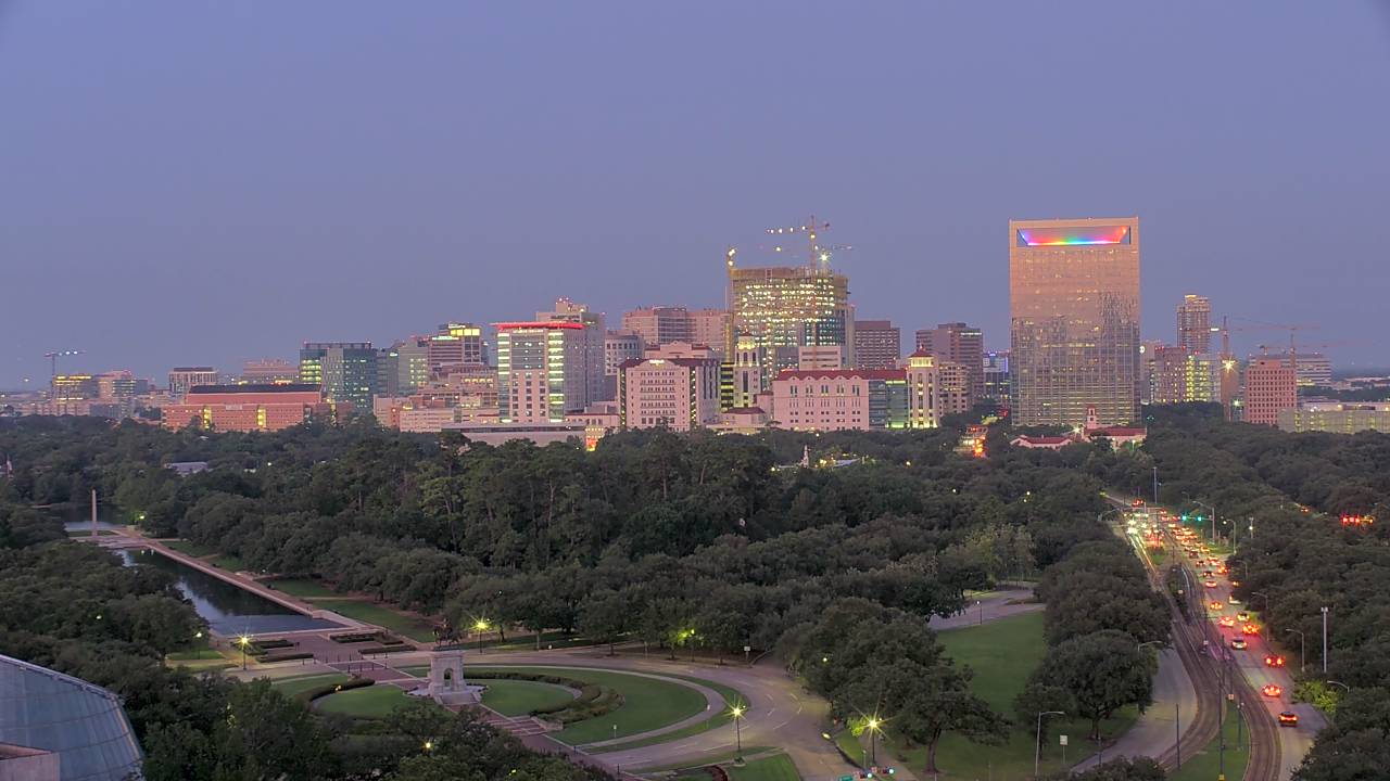 Thumbnail for current weather camera view from Hotel ZaZa in Houston, Texas