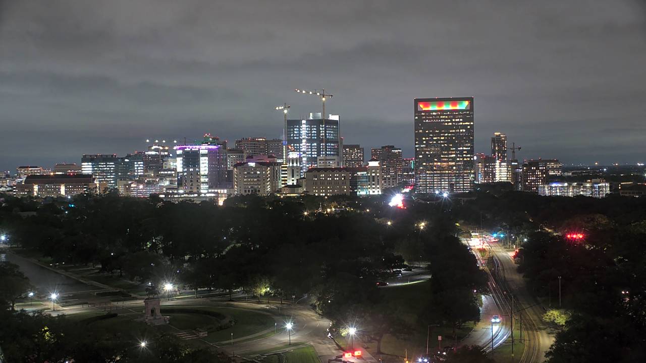 Thumbnail for current weather camera view from Hotel ZaZa in Houston, Texas