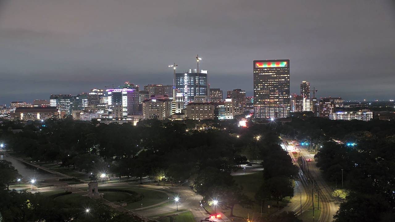 Thumbnail for current weather camera view from Hotel ZaZa in Houston, Texas