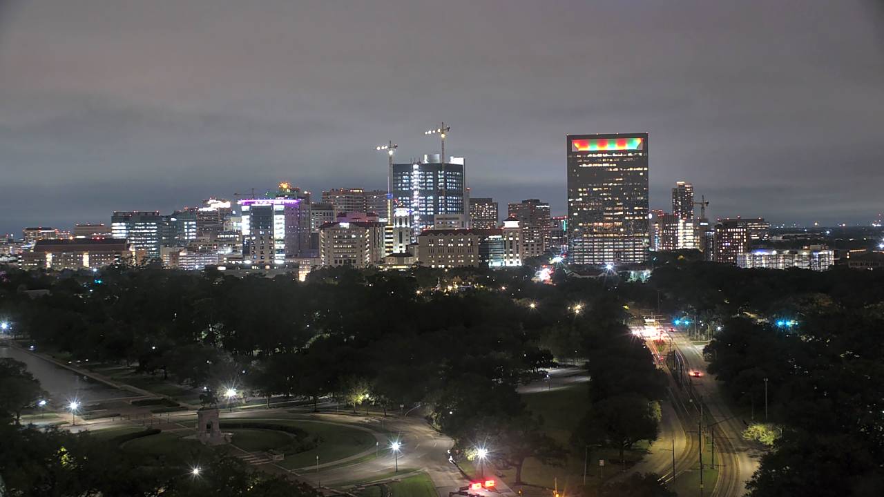 Thumbnail for current weather camera view from Hotel ZaZa in Houston, Texas